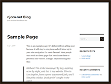 Tablet Screenshot of njcca.net